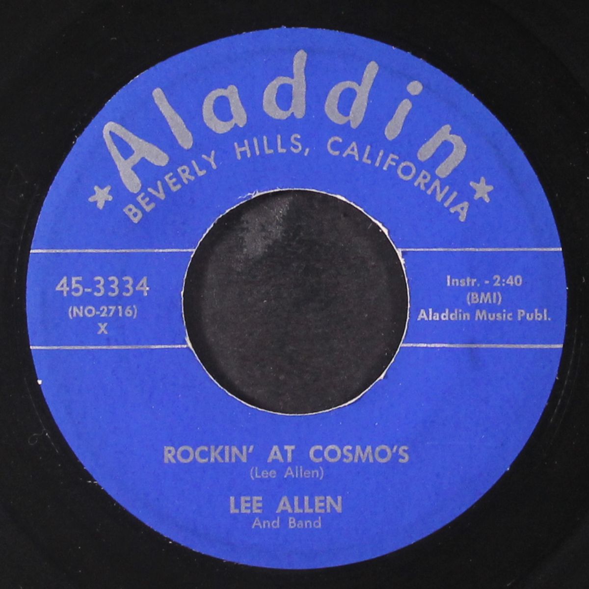 rockin' at cosmo's / shimmy by LEE ALLEN