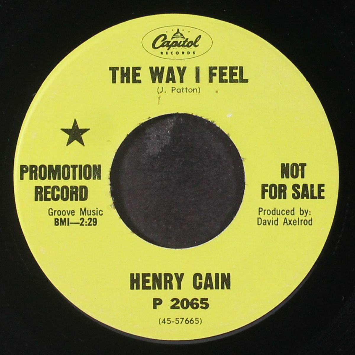 dead end street / the way i feel by HENRY CAIN