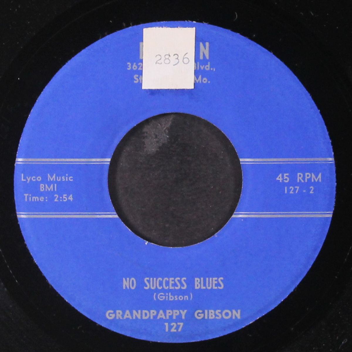 the monkey likes to boogie / no success blues by GRANDPAPPY GIBSON