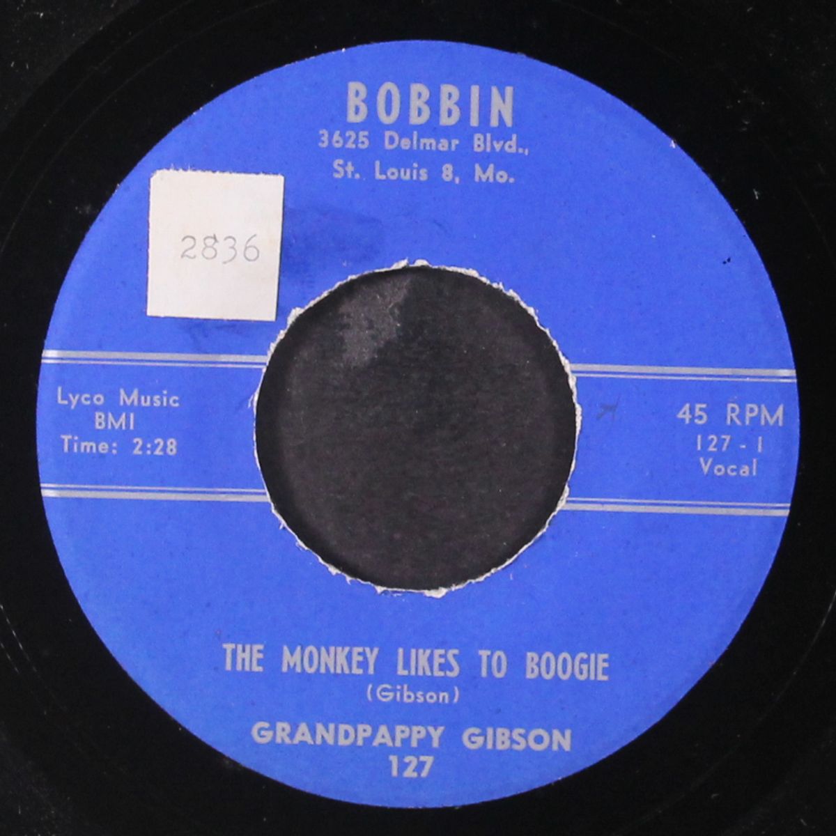 the monkey likes to boogie / no success blues by GRANDPAPPY GIBSON