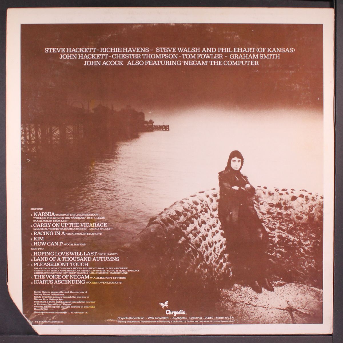 please don't touch! by STEVE HACKETT