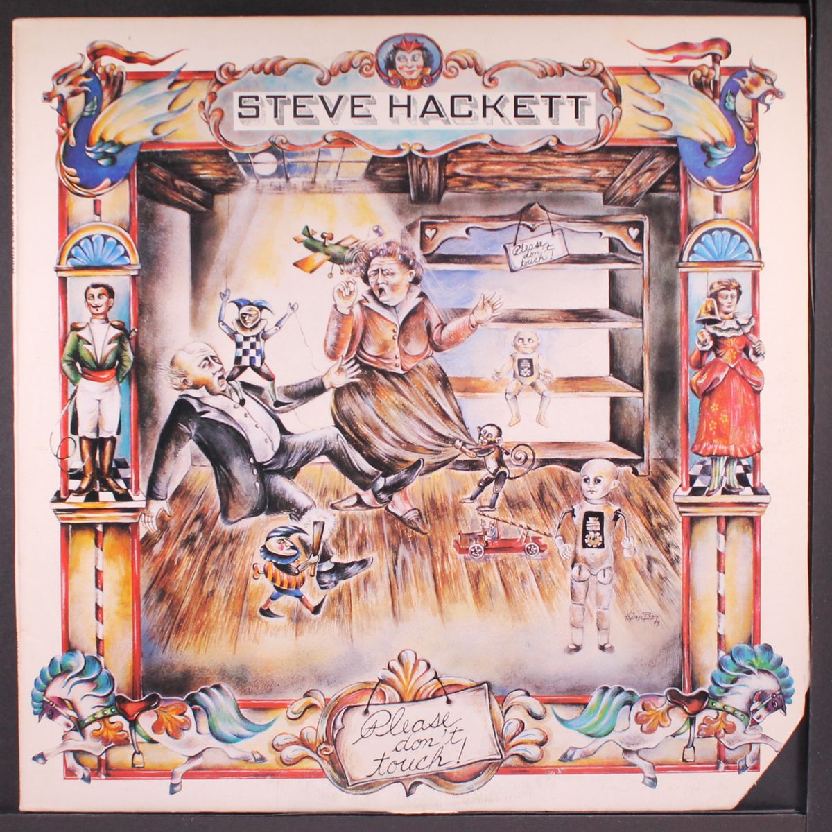 please don't touch! by STEVE HACKETT