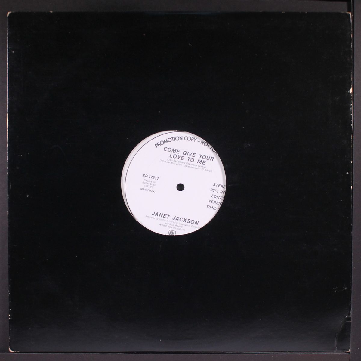 come give your love to me / short by JANET JACKSON