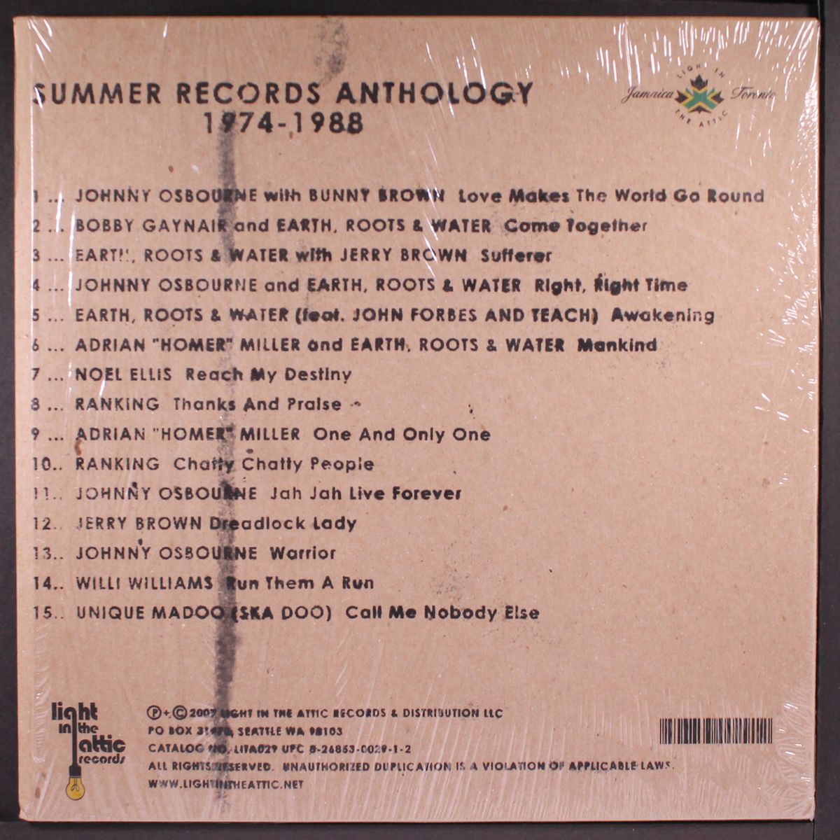 summer records anthology 1974-1988 by VARIOUS