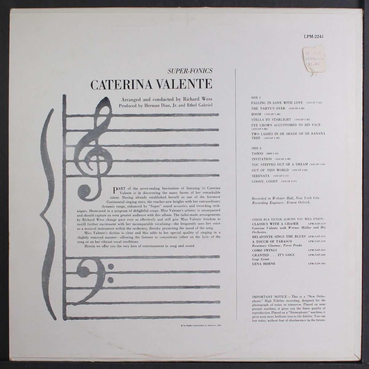 superfonics by CATERINA VALENTE