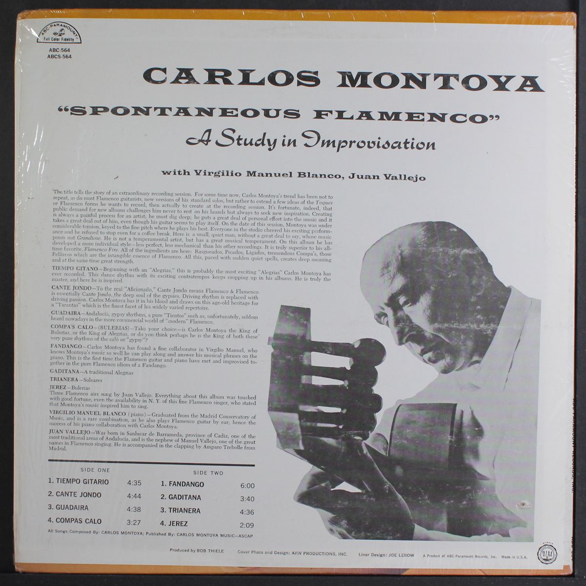 spontaneous flamenco by CARLOS MONTOYA