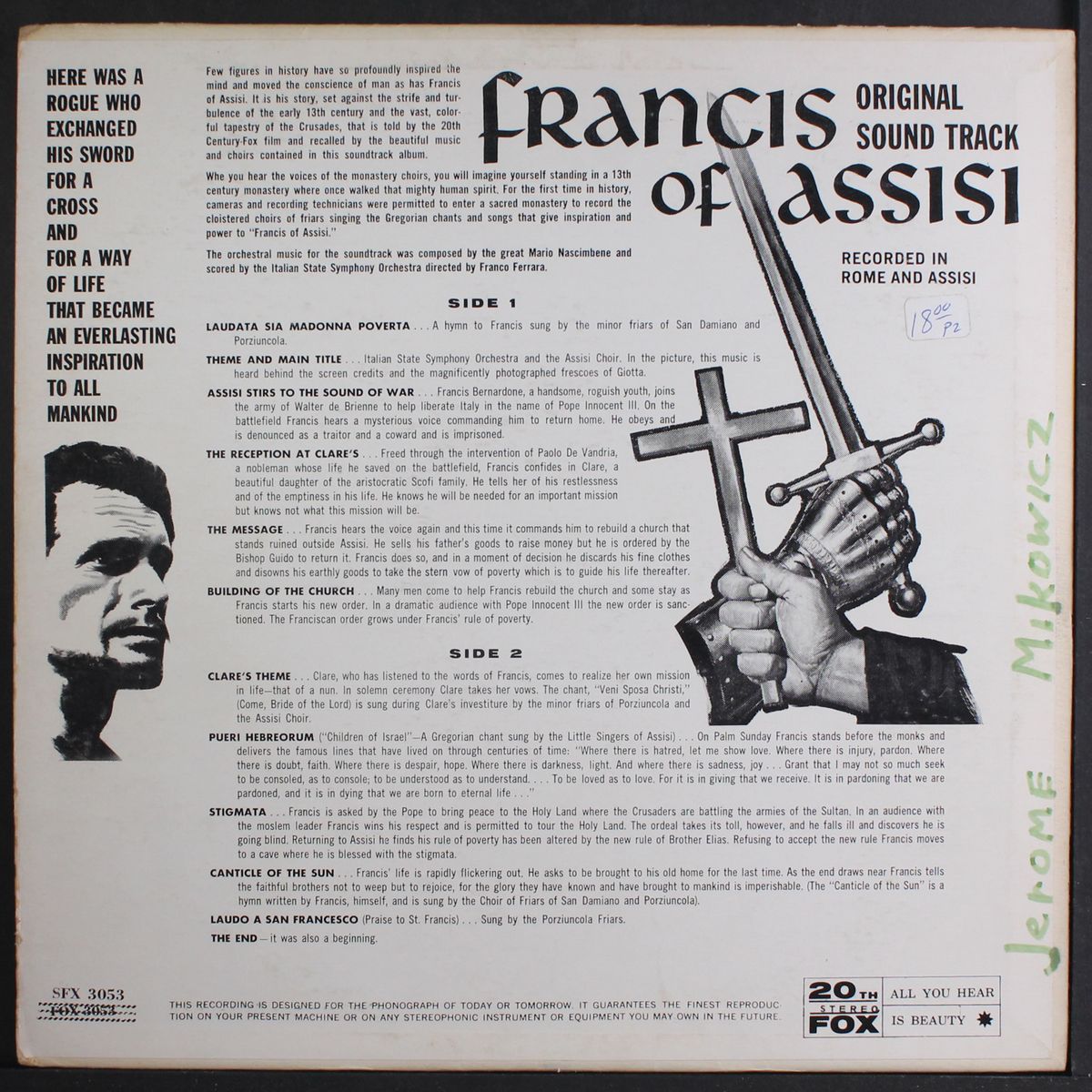 francis of assisi by SOUNDTRACK