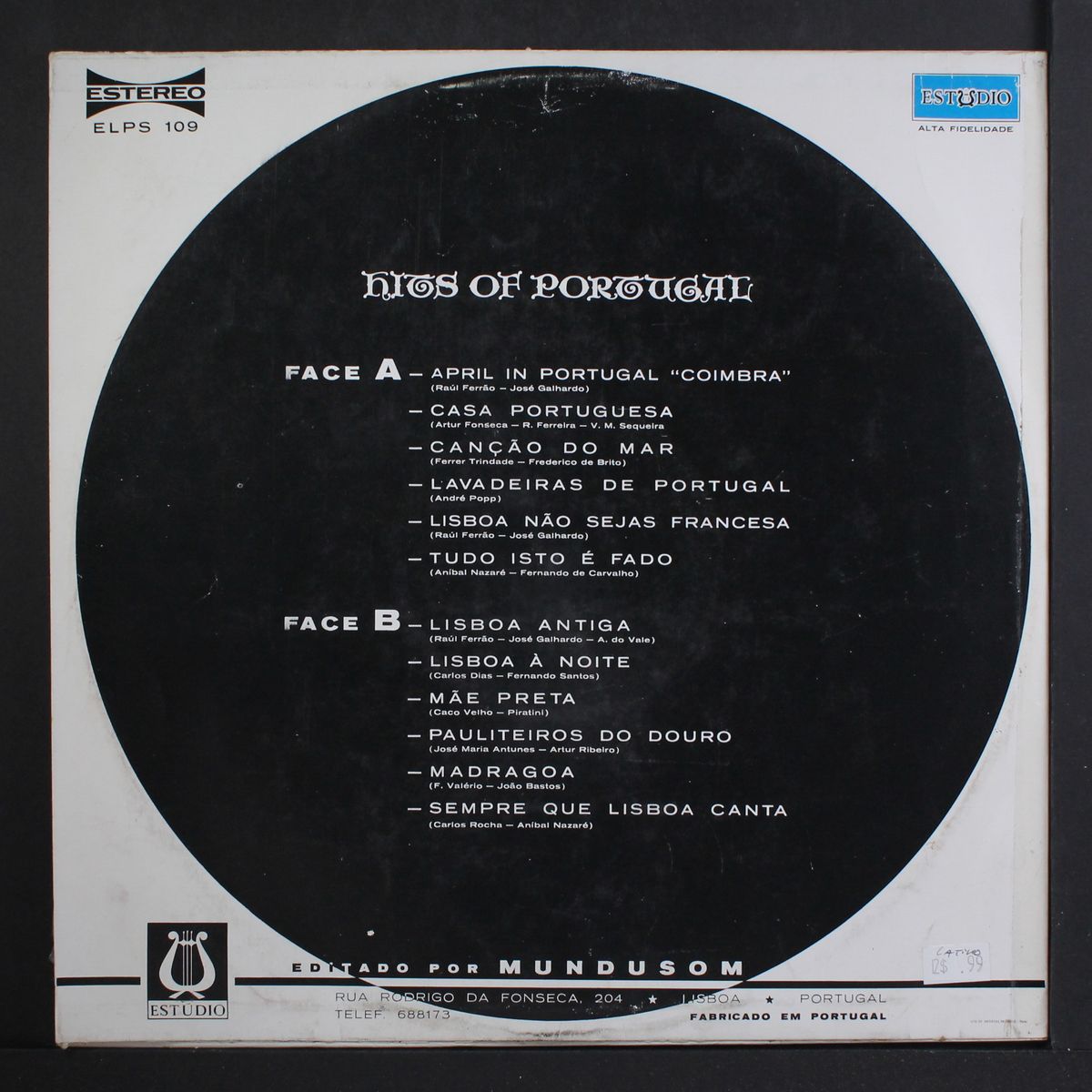 hits of portugal by VARIOUS