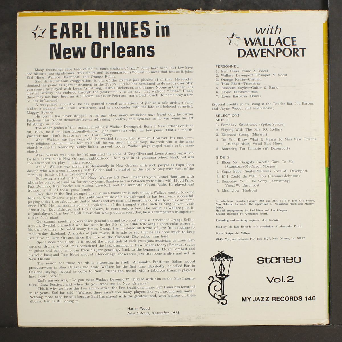 in new orleans, vol. 2 by EARL HINES