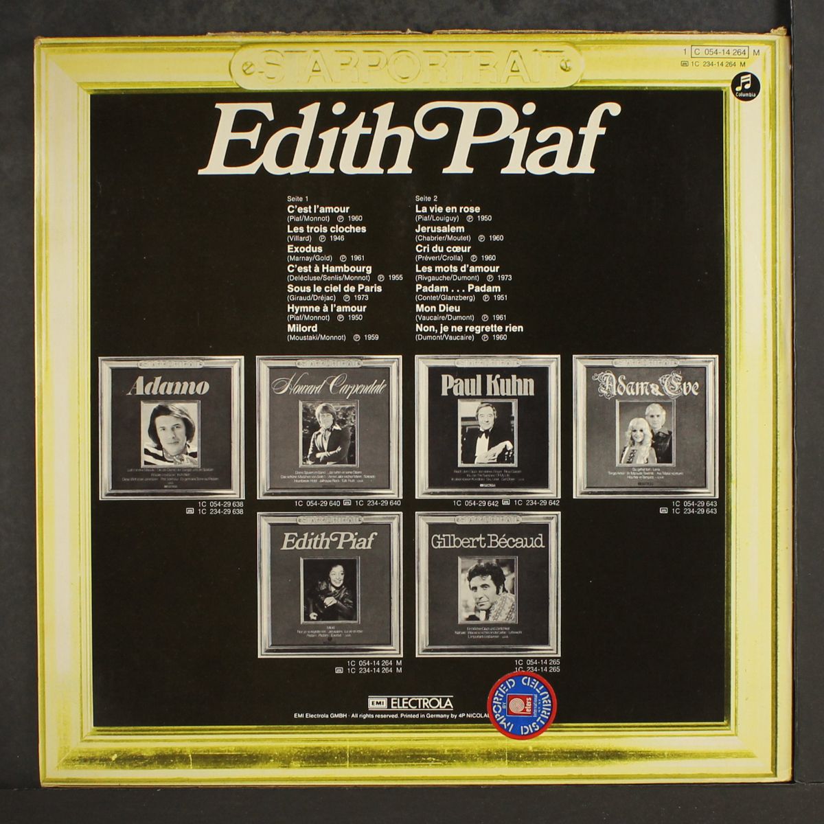 starportrait by EDITH PIAF