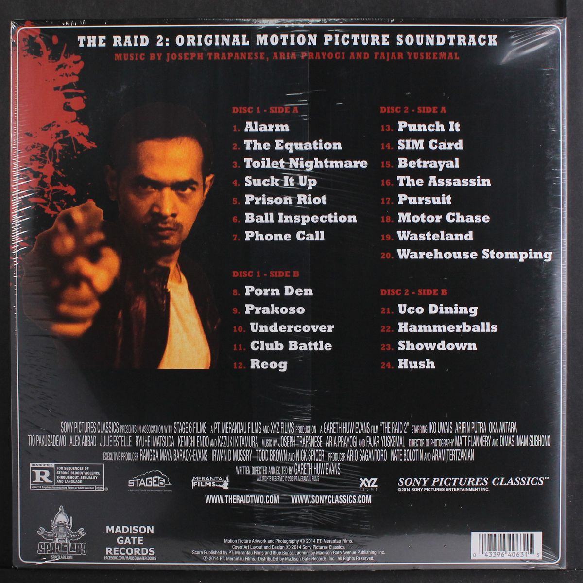 the raid 2 by SOUNDTRACK
