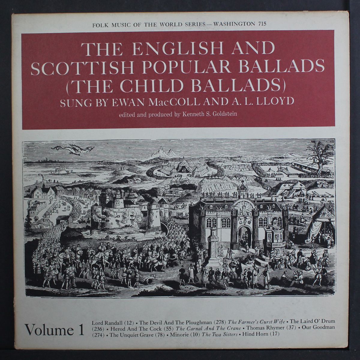 the english and scottish popular ballads, vol. 1 by EWAN MACOLL & A.L. LLOYD