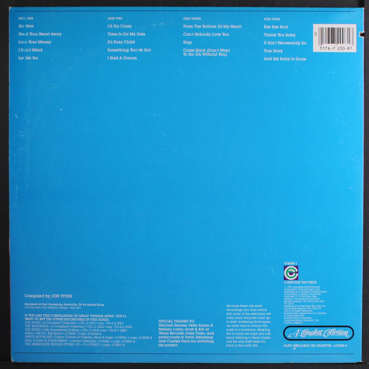 early blues by MOODY BLUES