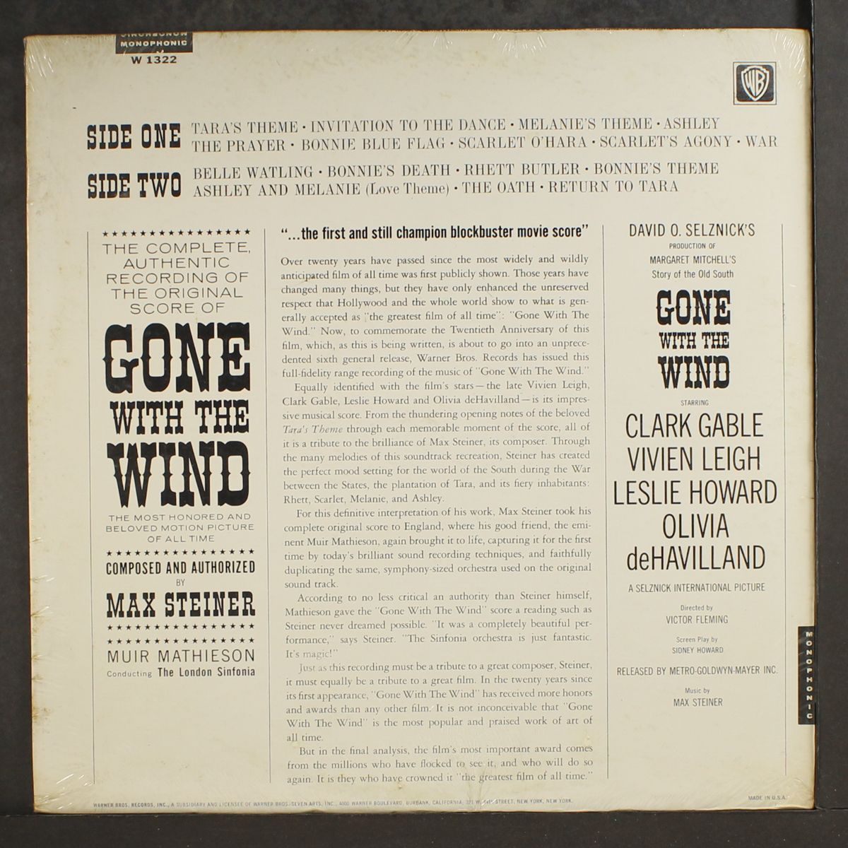 gone with the wind by SOUNDTRACK