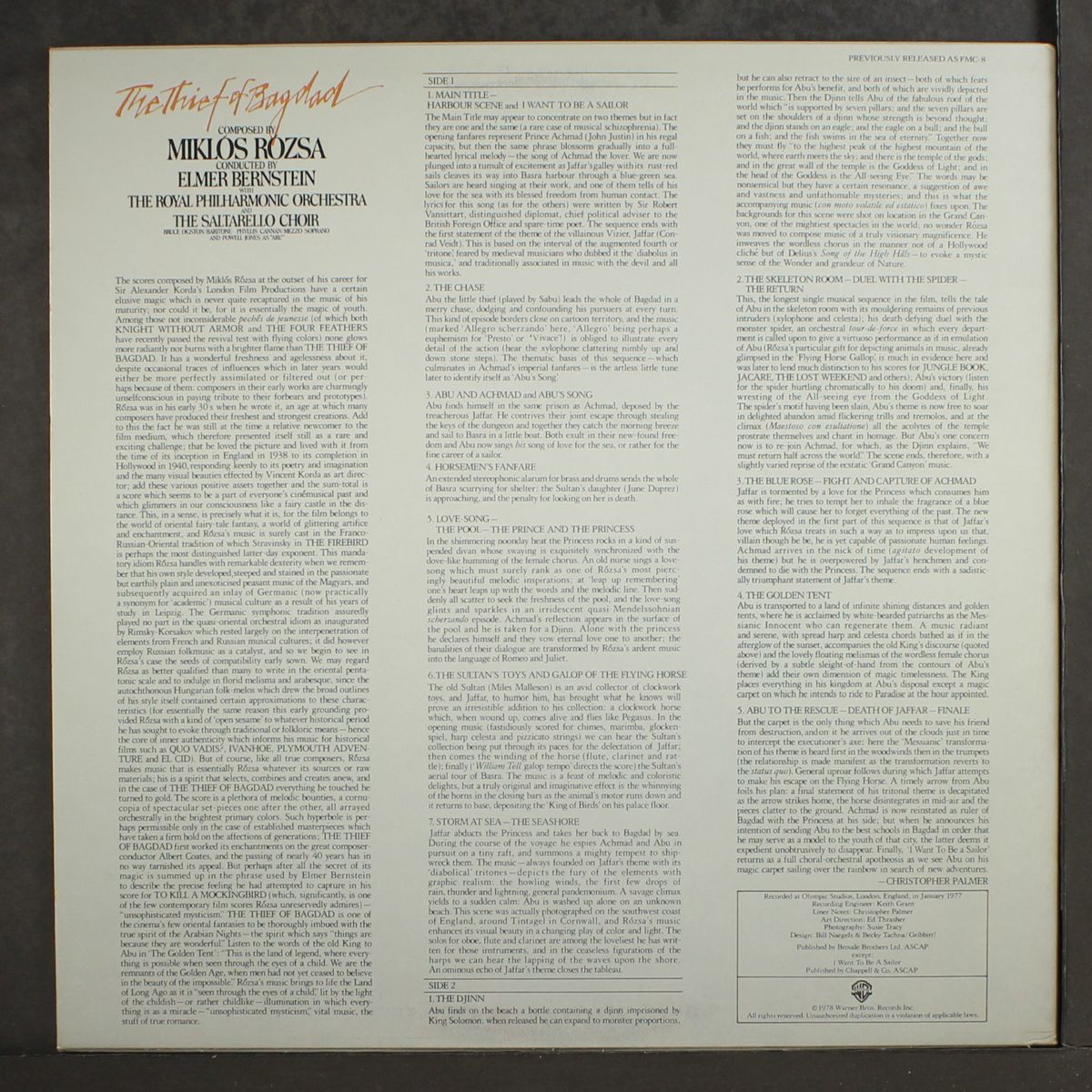 the thief of bagdad by SOUNDTRACK
