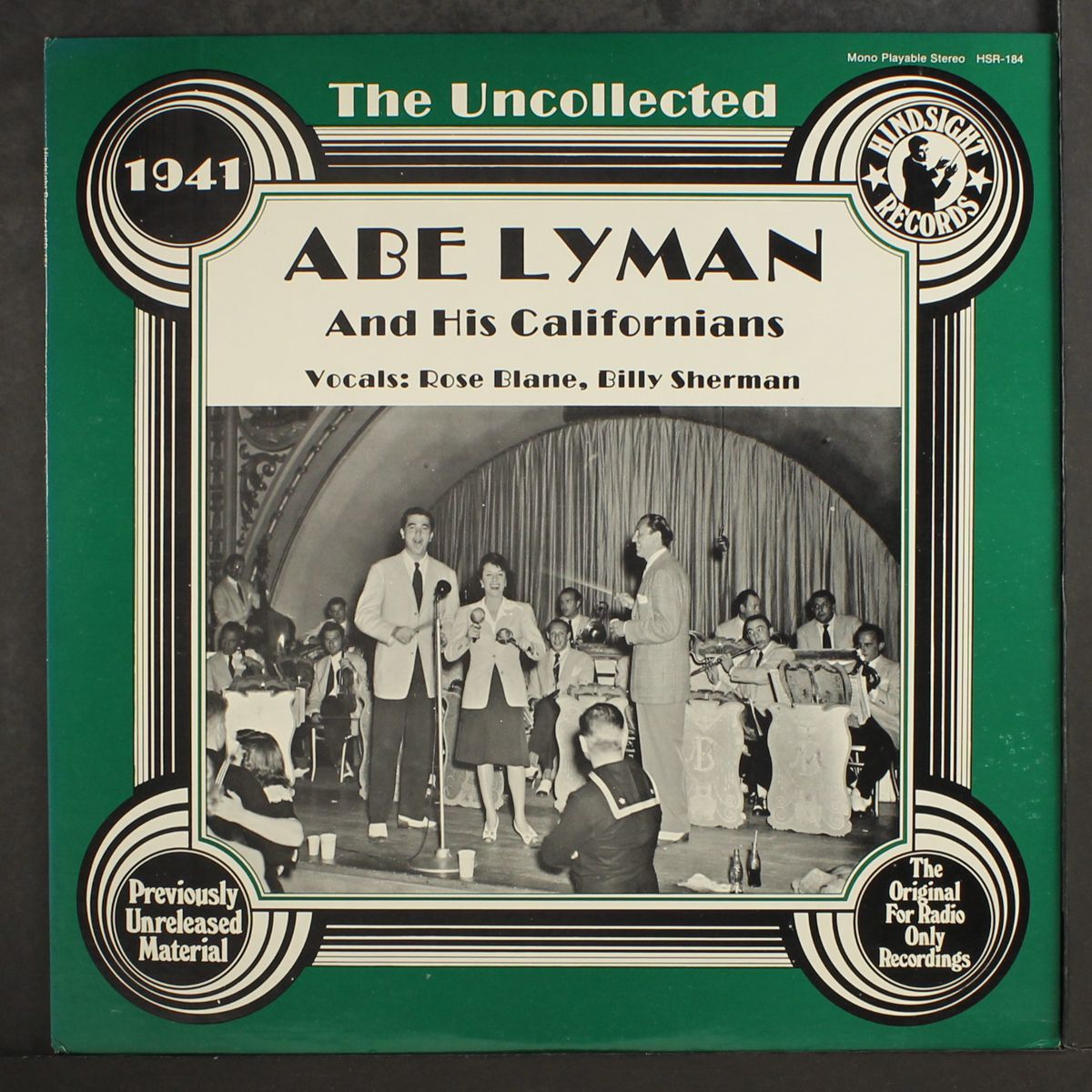 the uncollected 1941 by ABE LYMAN