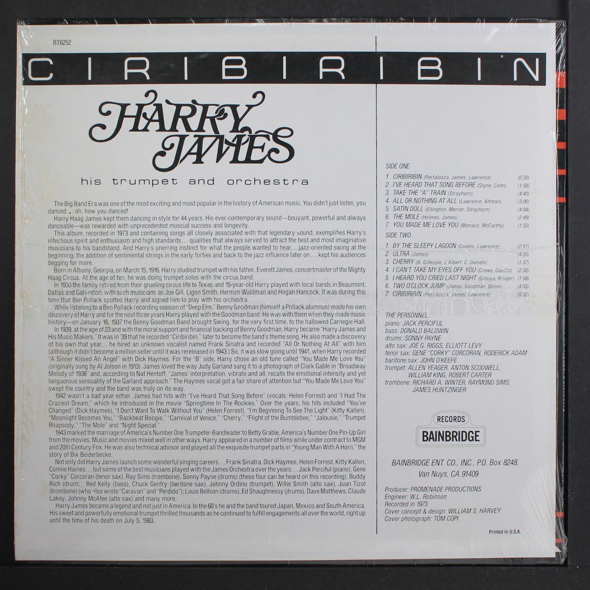 ciribiribin by HARRY JAMES