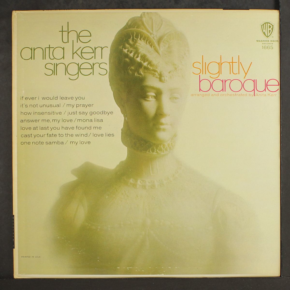 slightly baroque by ANITA KERR QUARTET