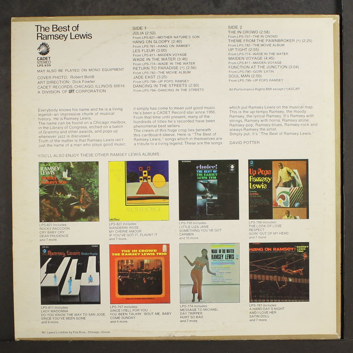 best of by RAMSEY LEWIS