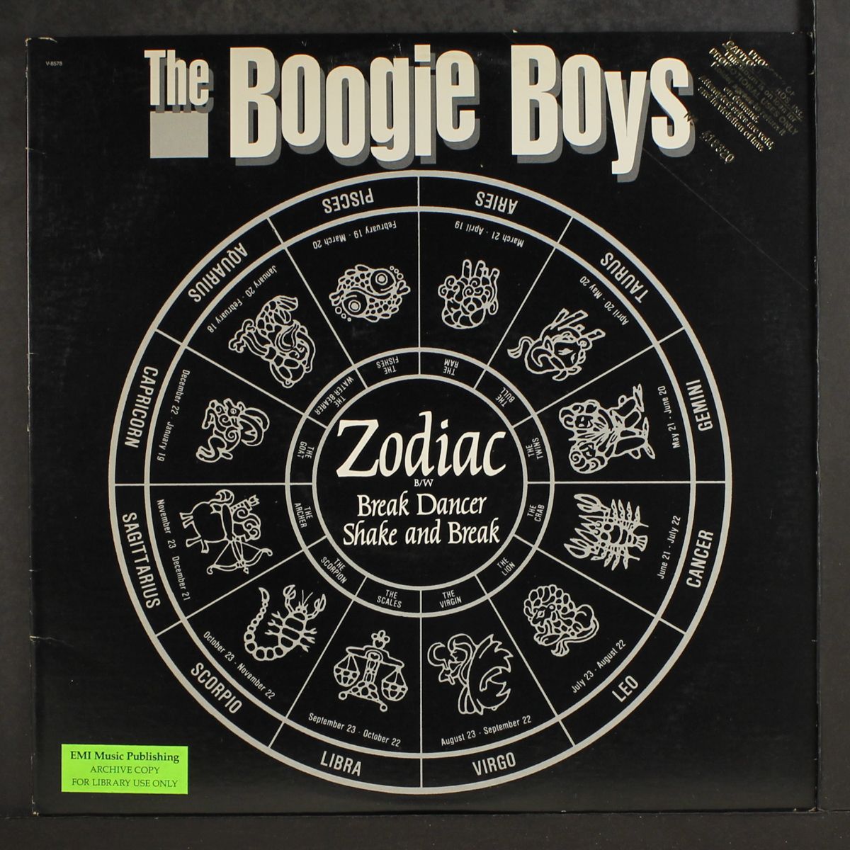 zodiac / break dancer by BOOGIE BOYS