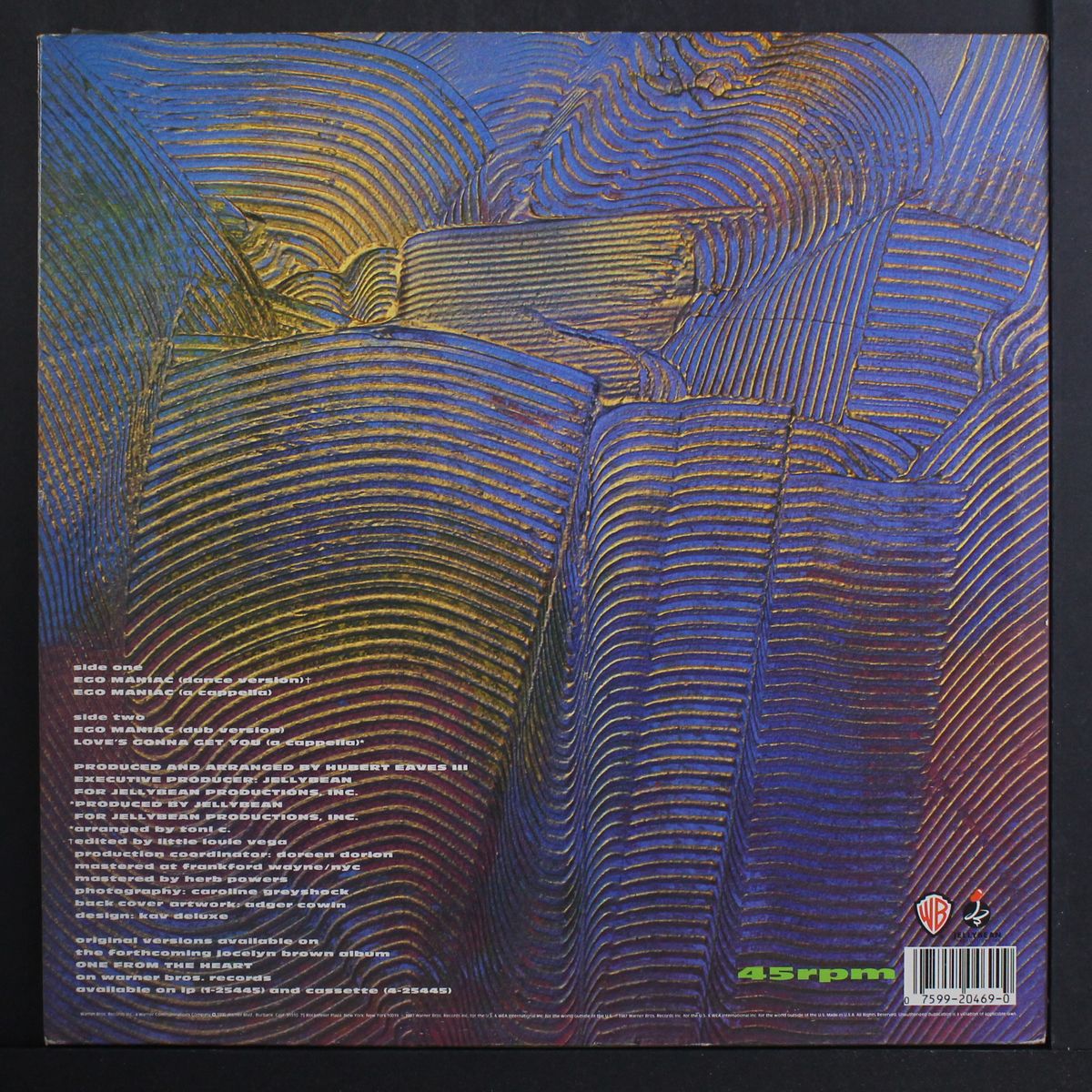 ego maniac / acappella by JOCELYN BROWN