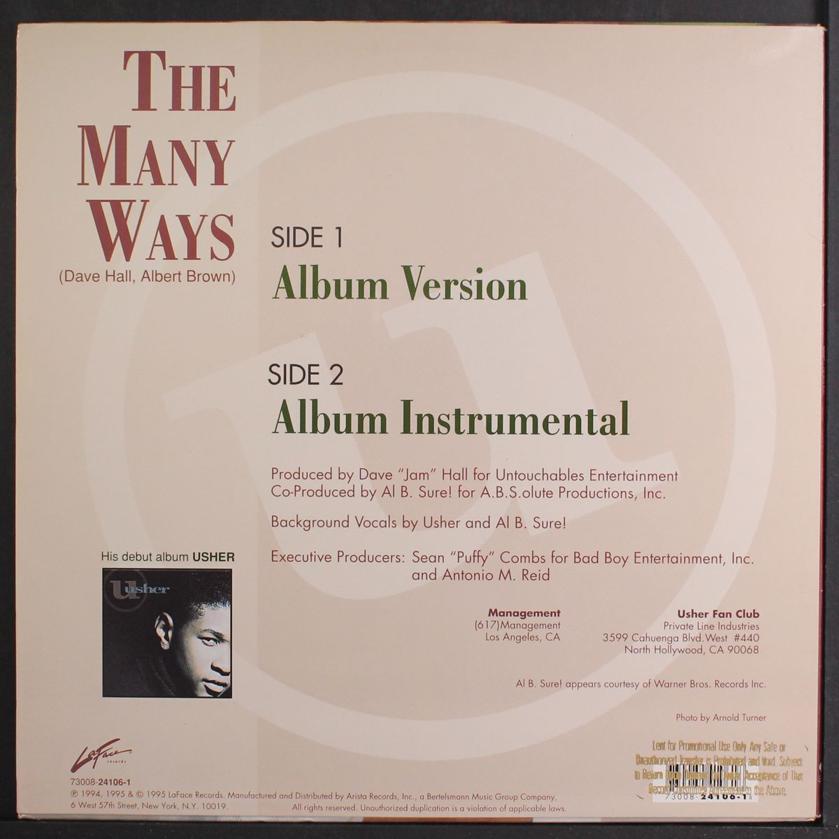 the many ways by USHER