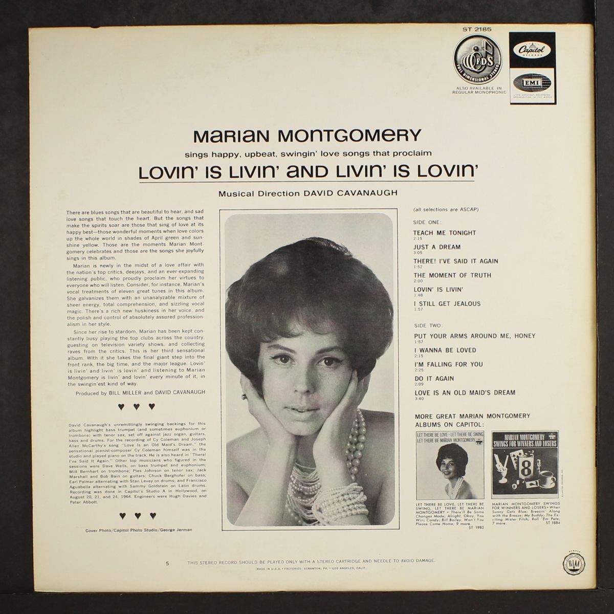 lovin' is livin' by MARIAN MONTGOMERY