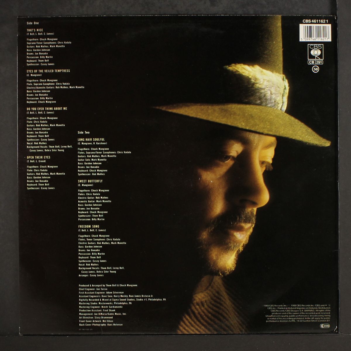 eyes of the veiled temptress by CHUCK MANGIONE