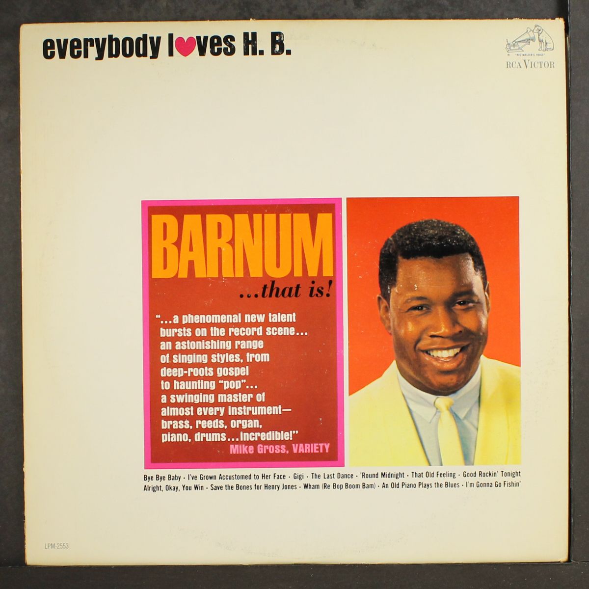 everybody loves h.b. by H.B. BARNUM