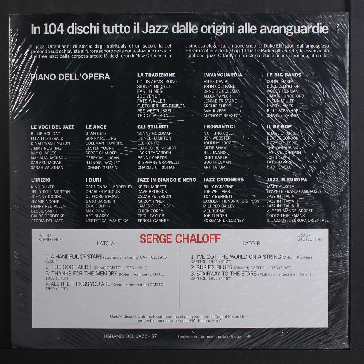 i grandi del jazz by SERGE CHALOFF