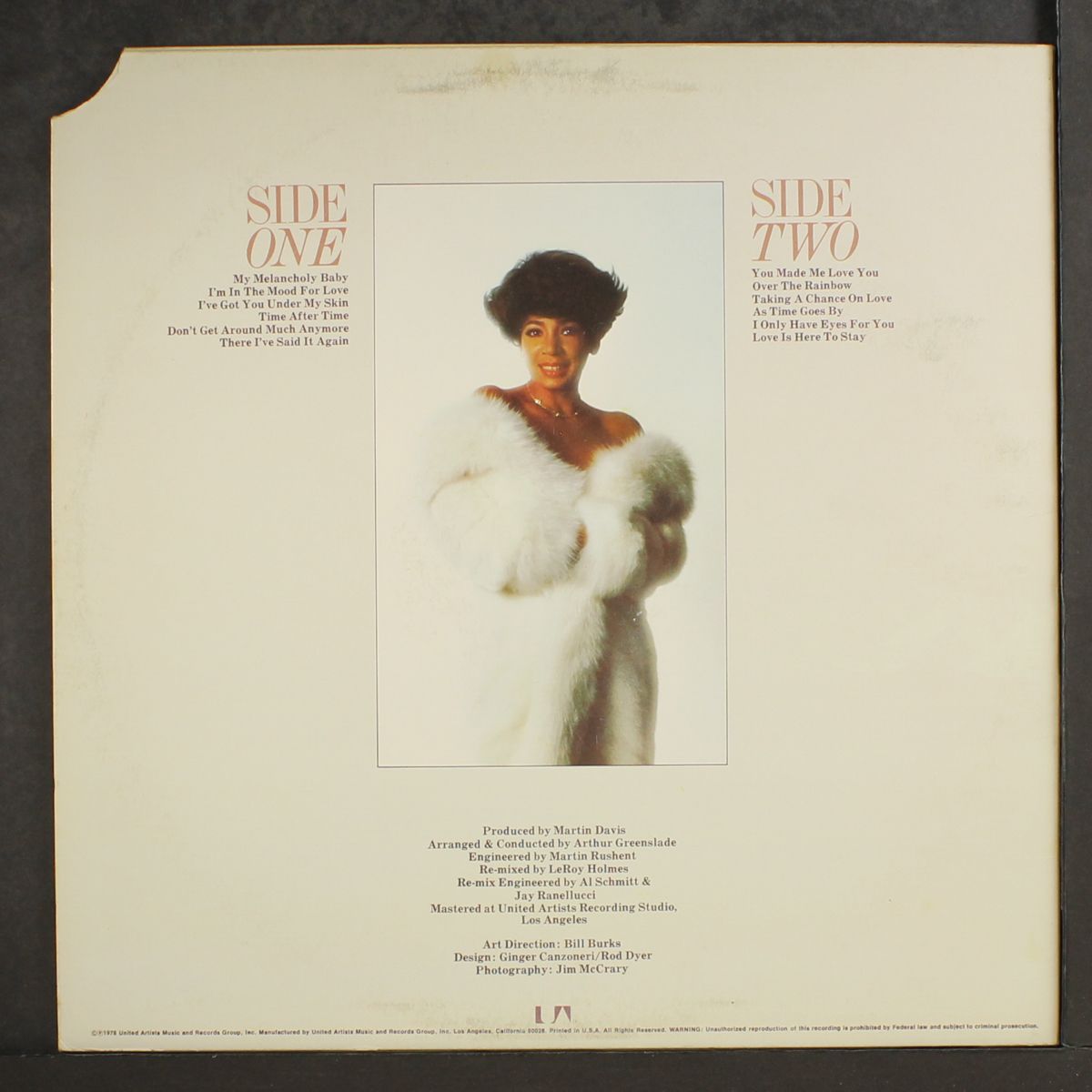 yesterdays by SHIRLEY BASSEY