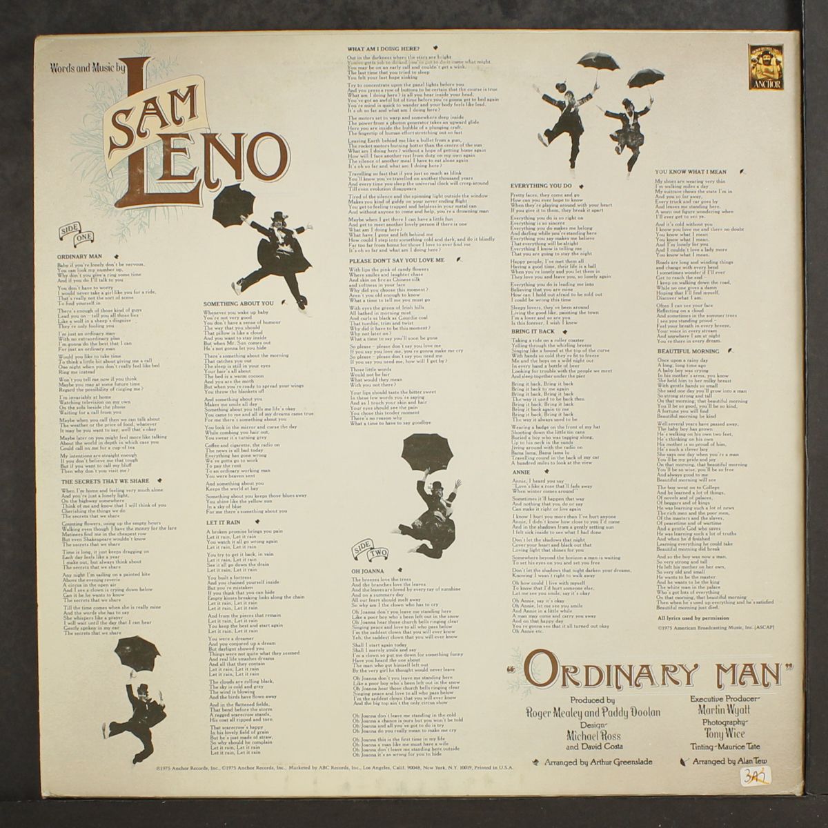 ordinary man by SAM LENO