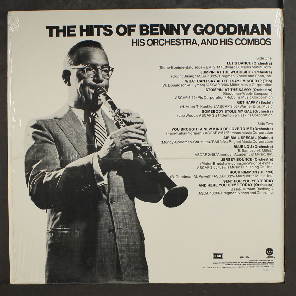 hits of by BENNY GOODMAN