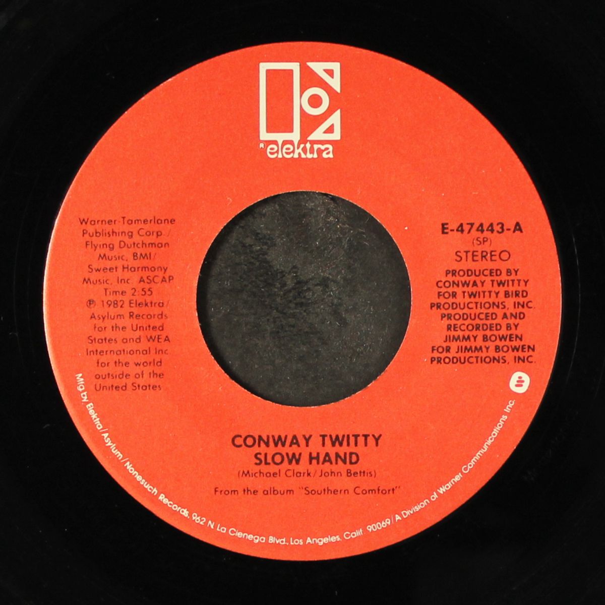 slow hand / when love was something else by CONWAY TWITTY