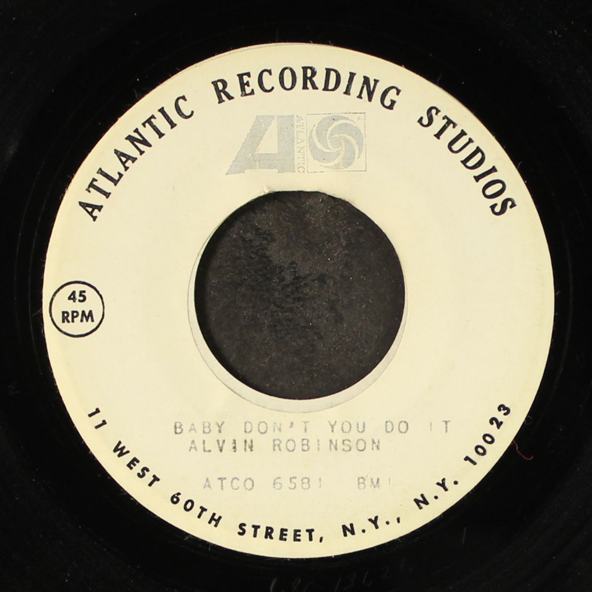 baby don't you do it / blank by ALVIN ROBINSON