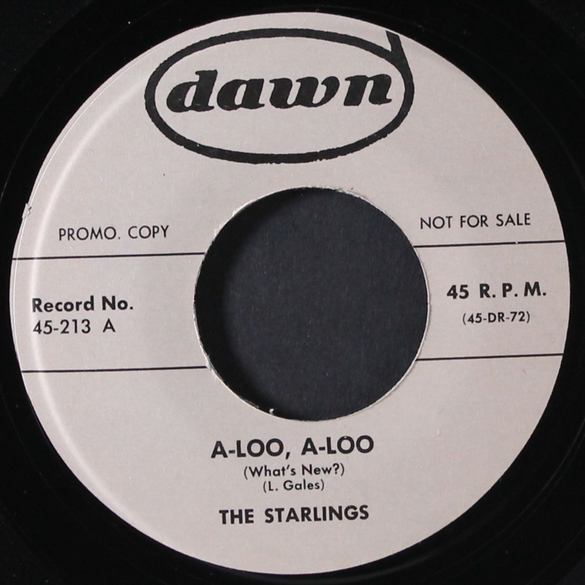 a-loo, a-loo / i gotta go now by STARLINGS
