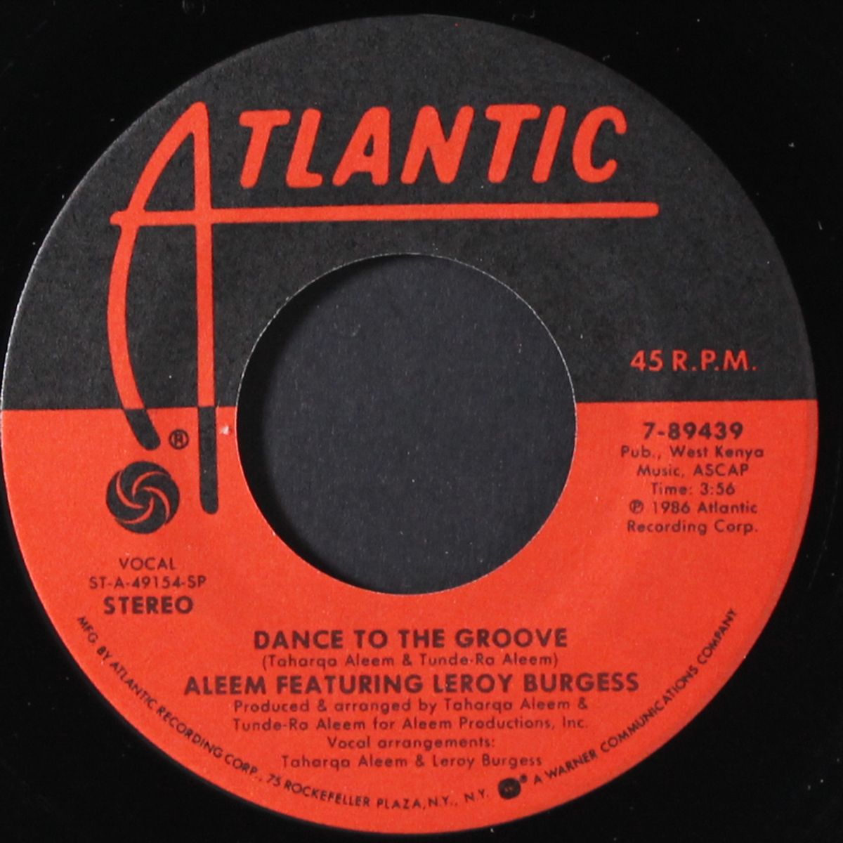 love's on fire / dance to the groove by ALEEM