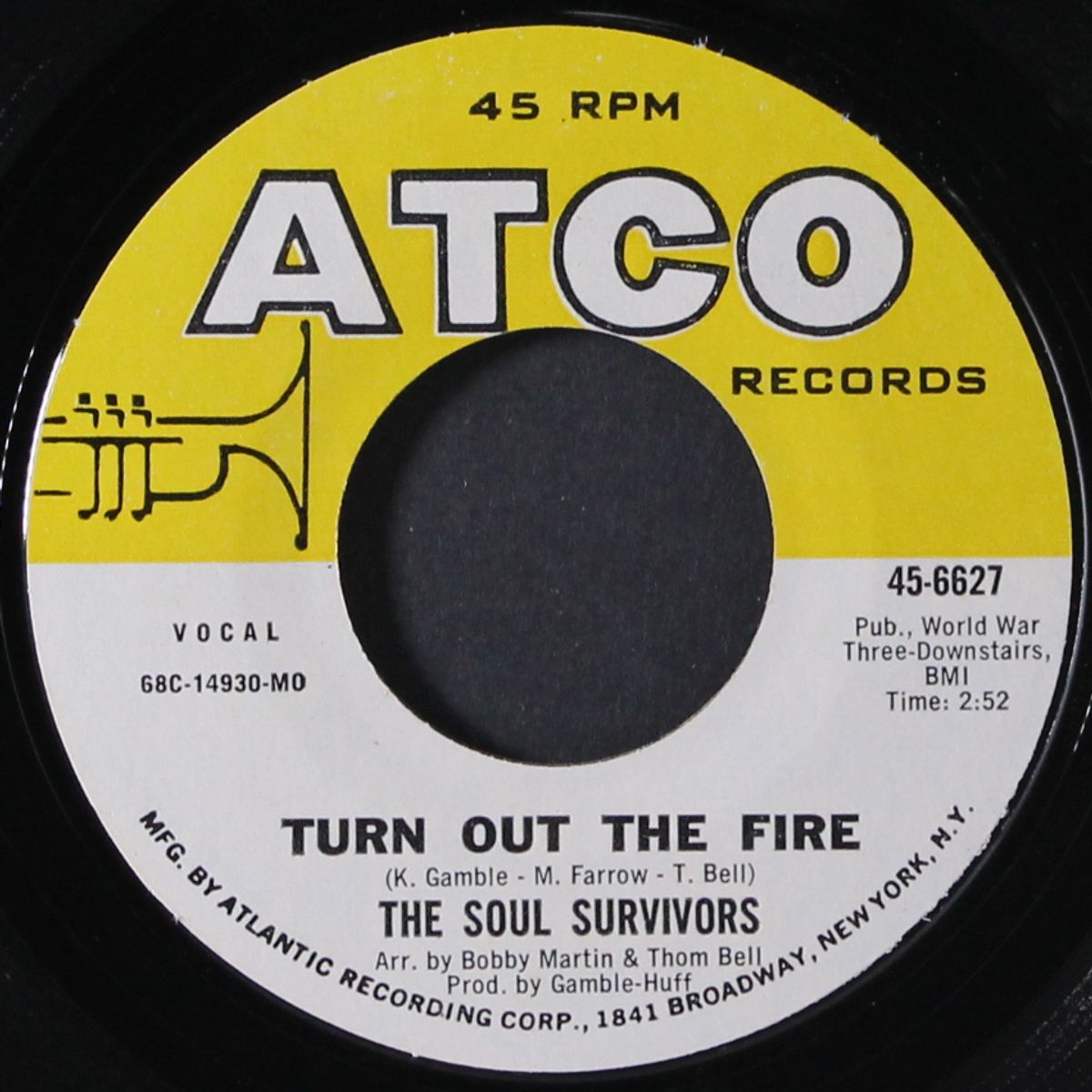 go out walking / turn out the fire by SOUL SURVIVORS