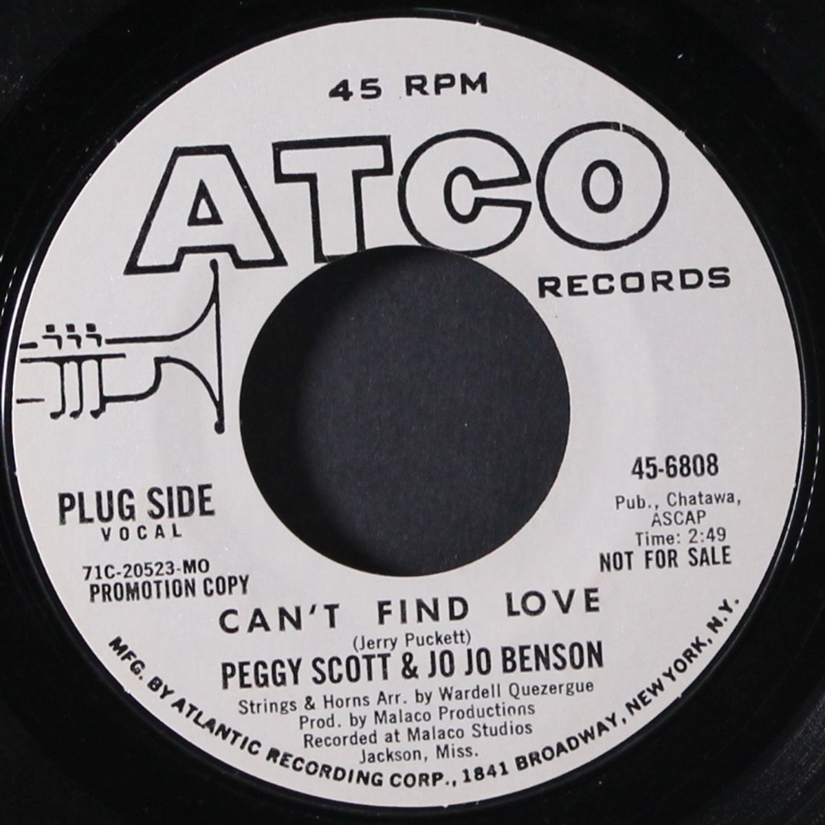 we will always be together / can't find love by PEGGY SCOTT & JO JO BENSON