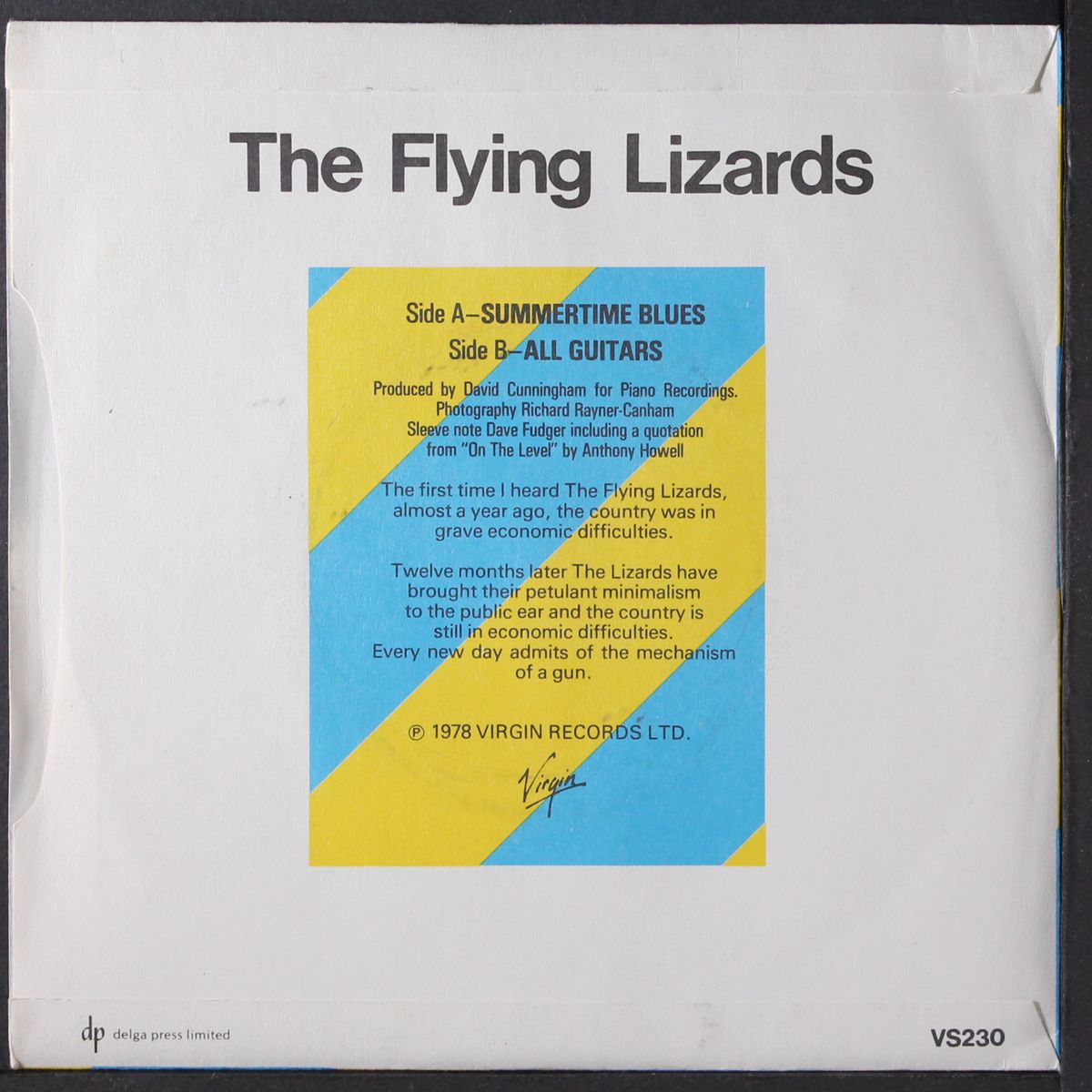 summertime blues / all guitars by FLYING LIZARDS