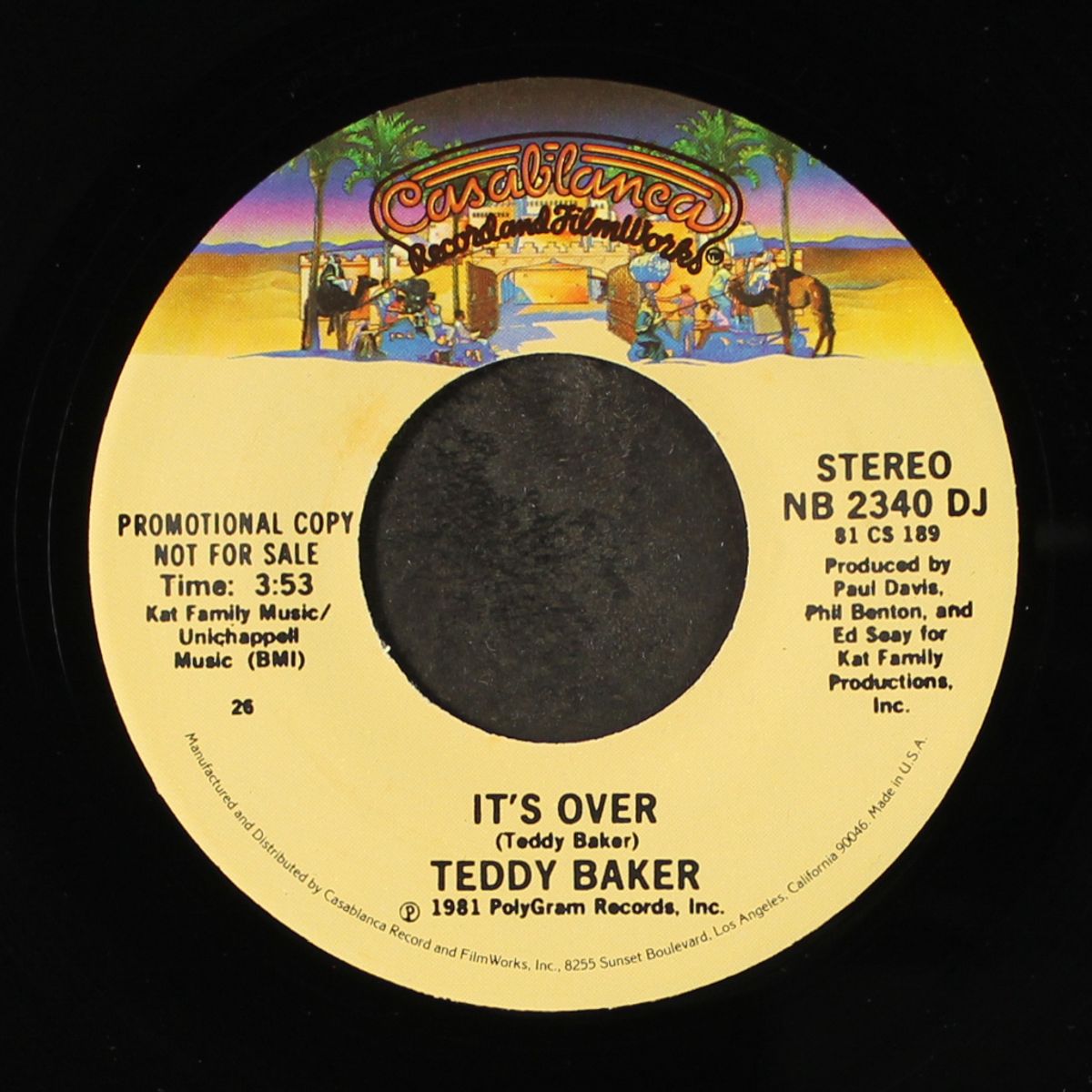 it's over by TEDDY BAKER