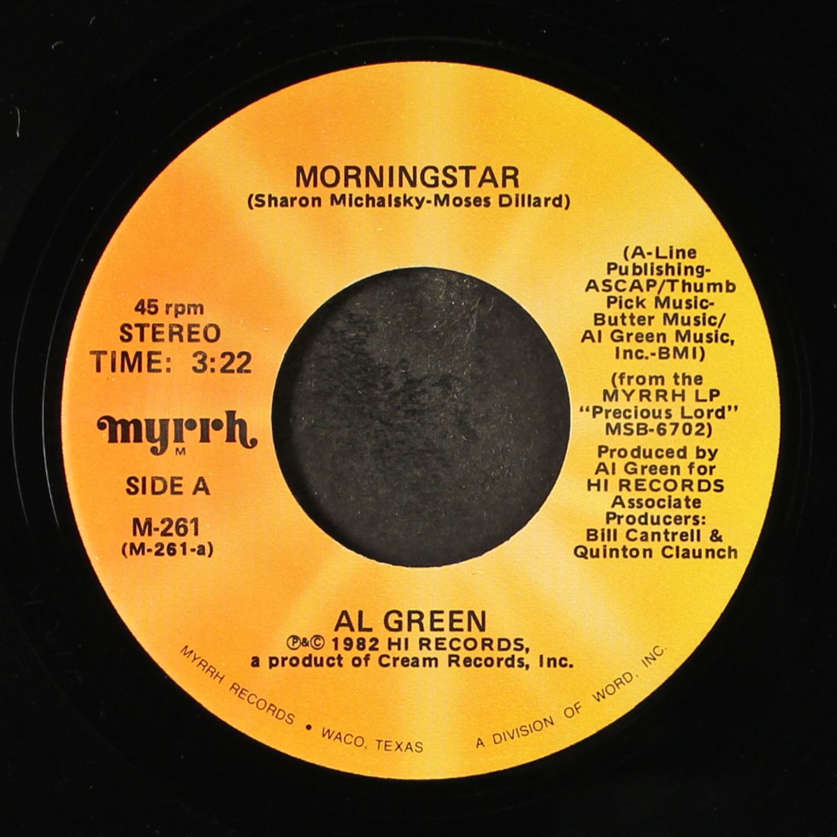 precious lord / morningstar by AL GREEN