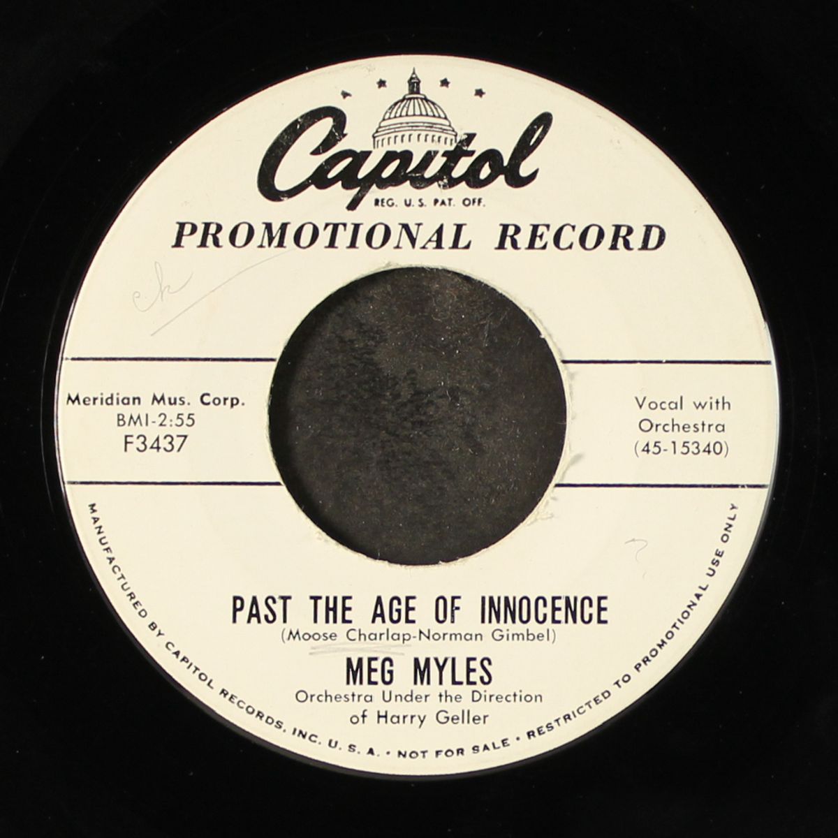 past the age of innocence by MEG MYLES