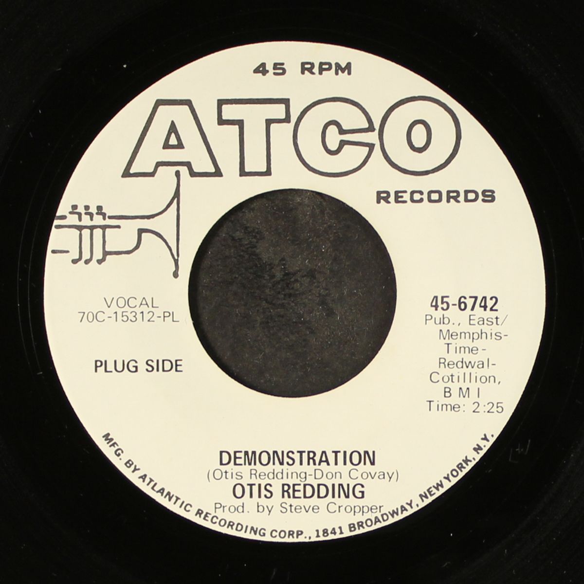 demonstration / johnny's heartbreak by OTIS REDDING