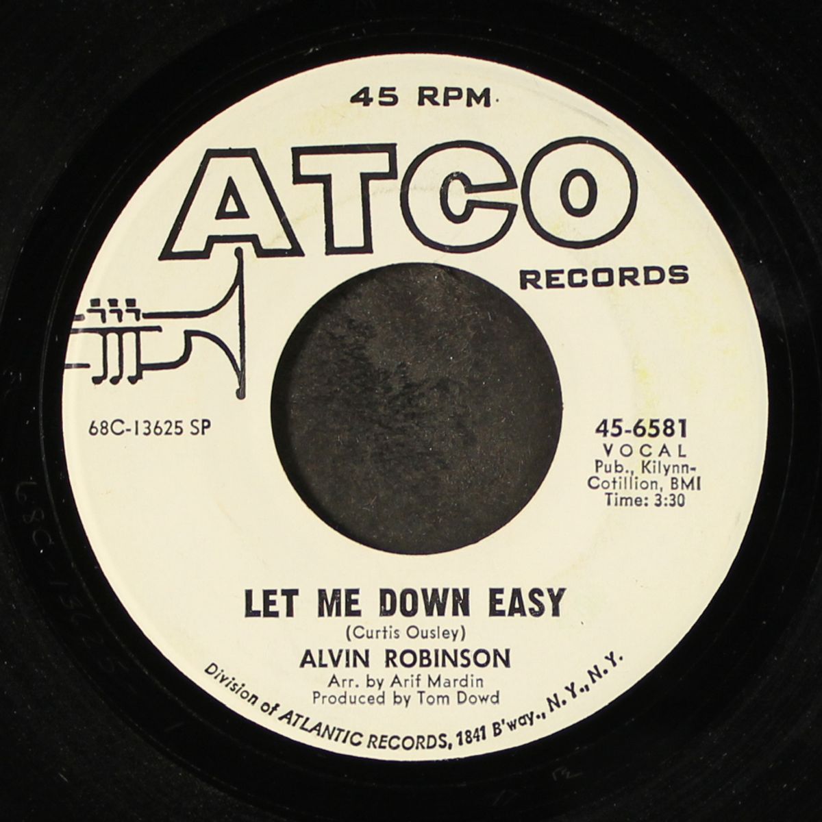 baby don't you do it / let me down easy by ALVIN ROBINSON