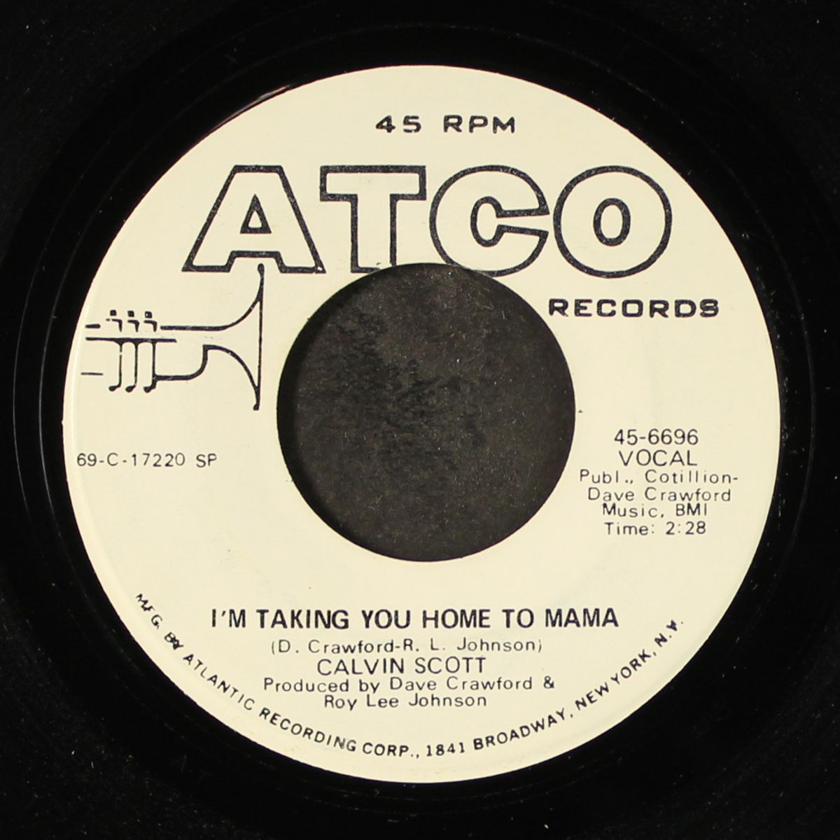 sonny boy / i'm taking you home to mama by CALVIN SCOTT