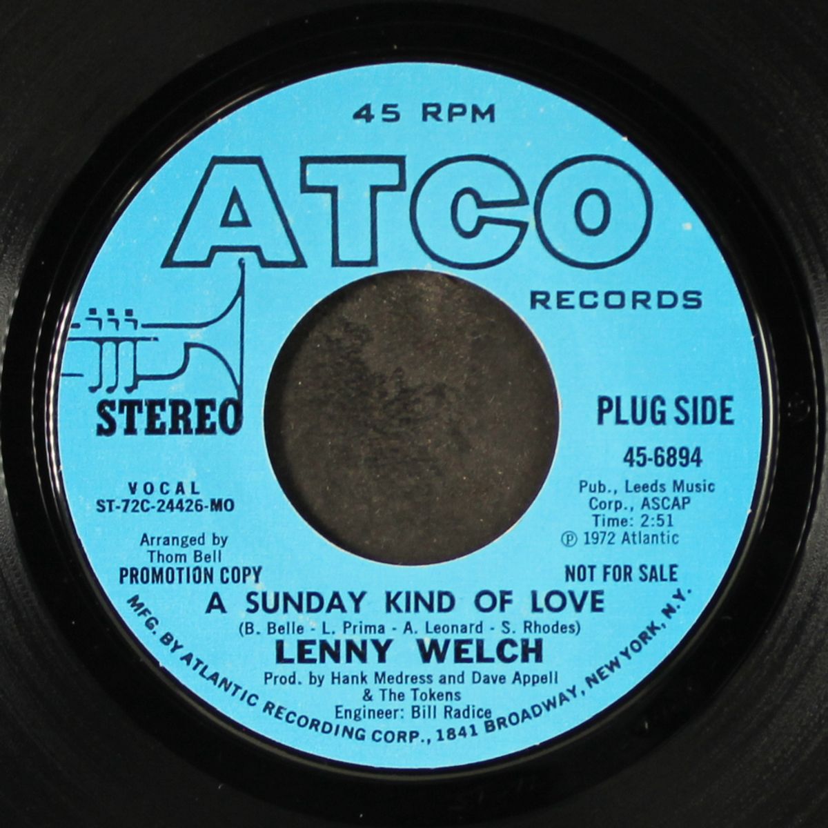 a sunday kind of love by LENNY WELCH