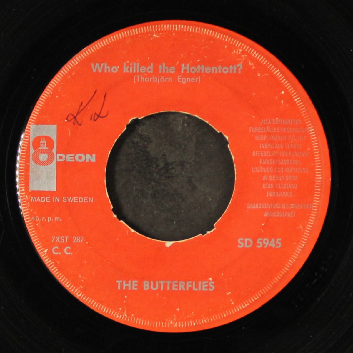 who killed the hottentott? / golden earrings by BUTTERFLIES