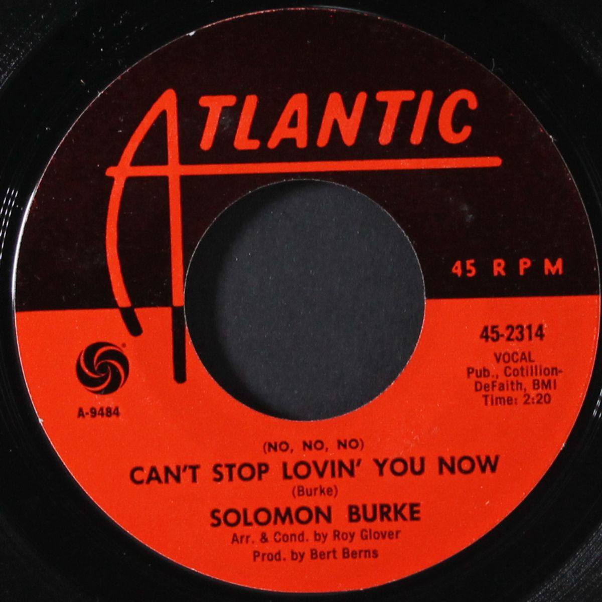 baby come on home / can't stop lovin' you now by SOLOMON BURKE