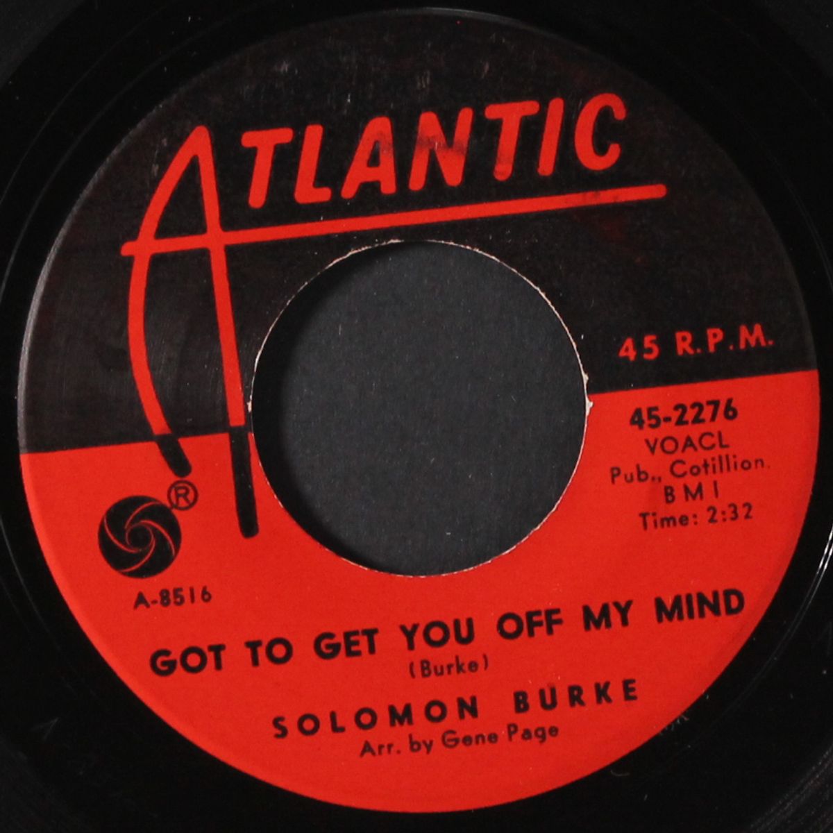 got to get you off my mind / peepin' by SOLOMON BURKE